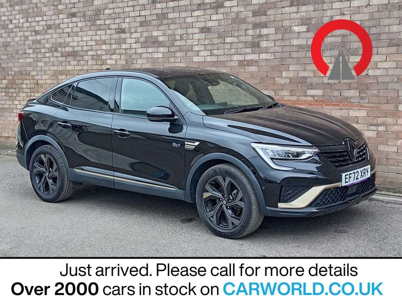 A 2022 RENAULT ARKANA 1.6 E-TECH E-Tech engineered SUV 5dr Petrol Hybrid Auto 2WD Euro 6 (s/s) (1 A 2022 RENAULT ARKANA 1.6 E-TECH E-Tech engineered SUV 5dr Petrol Hybrid Auto 2WD Euro 6 (s/s) (1