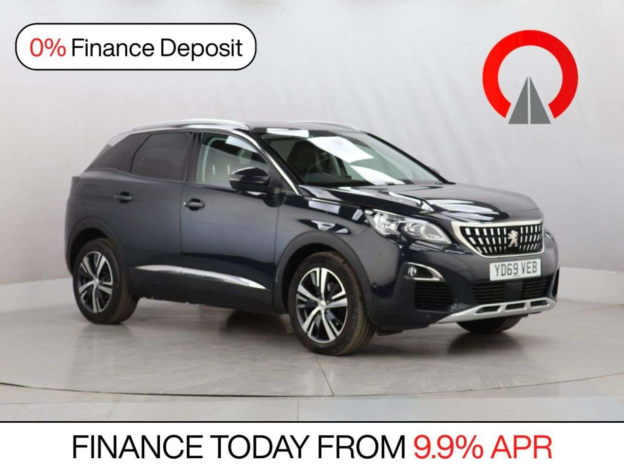 A 2019 PEUGEOT 3008 1.2 PureTech Allure SUV 5dr Petrol Manual Euro 6 (s/s) (130 ps) A 2019 PEUGEOT 3008 1.2 PureTech Allure SUV 5dr Petrol Manual Euro 6 (s/s) (130 ps)