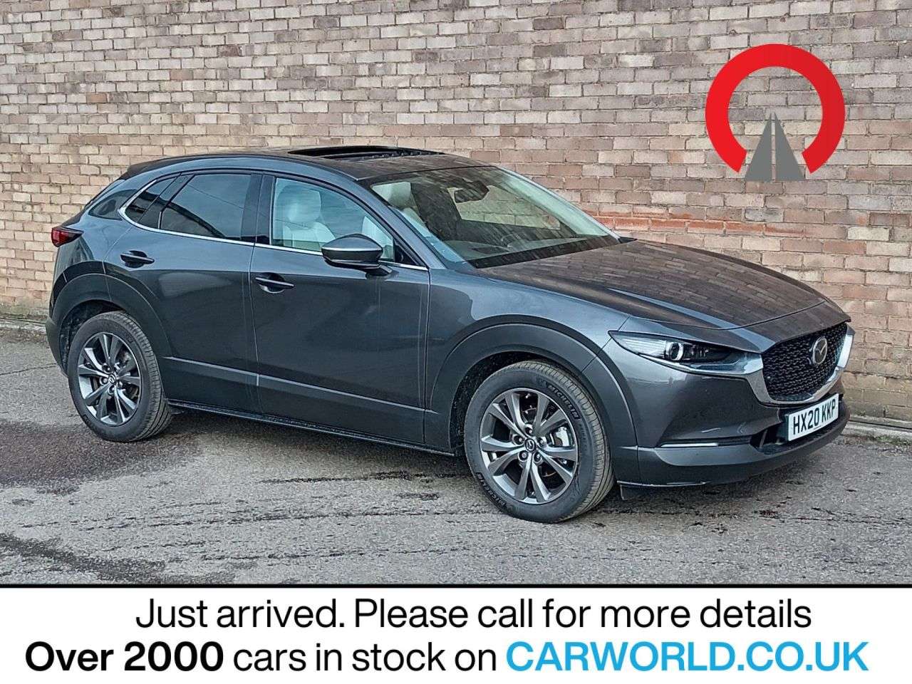 A 2020 MAZDA CX-30 2.0 SKYACTIV-X MHEV GT Sport SUV 5dr Petrol Auto Euro 6 (s/s) (180 ps) A 2020 MAZDA CX-30 2.0 SKYACTIV-X MHEV GT Sport SUV 5dr Petrol Auto Euro 6 (s/s) (180 ps)