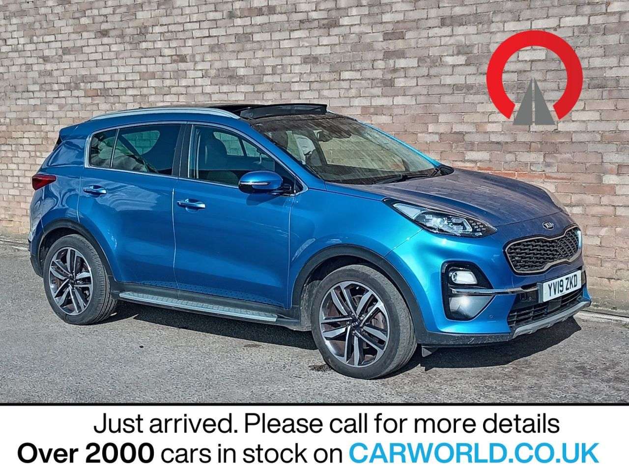A 2019 KIA SPORTAGE 1.6 T-GDi 4 SUV 5dr Petrol Manual Euro 6 (s/s) (174 bhp) A 2019 KIA SPORTAGE 1.6 T-GDi 4 SUV 5dr Petrol Manual Euro 6 (s/s) (174 bhp)