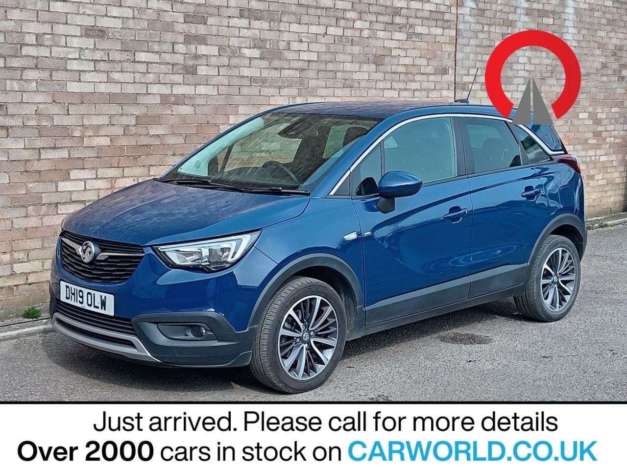 A 2019 VAUXHALL CROSSLAND X 1.2 Turbo GPF Elite Nav SUV 5dr Petrol Auto Euro 6 (s/s) (110 ps) A 2019 VAUXHALL CROSSLAND X 1.2 Turbo GPF Elite Nav SUV 5dr Petrol Auto Euro 6 (s/s) (110 ps)
