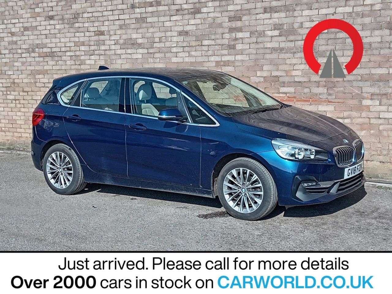 A 2018 BMW 2 SERIES ACTIVE TOURER 2.0 220i Luxury MPV 5dr Petrol DCT Euro 6 (s/s) (192 ps) A 2018 BMW 2 SERIES ACTIVE TOURER 2.0 220i Luxury MPV 5dr Petrol DCT Euro 6 (s/s) (192 ps)