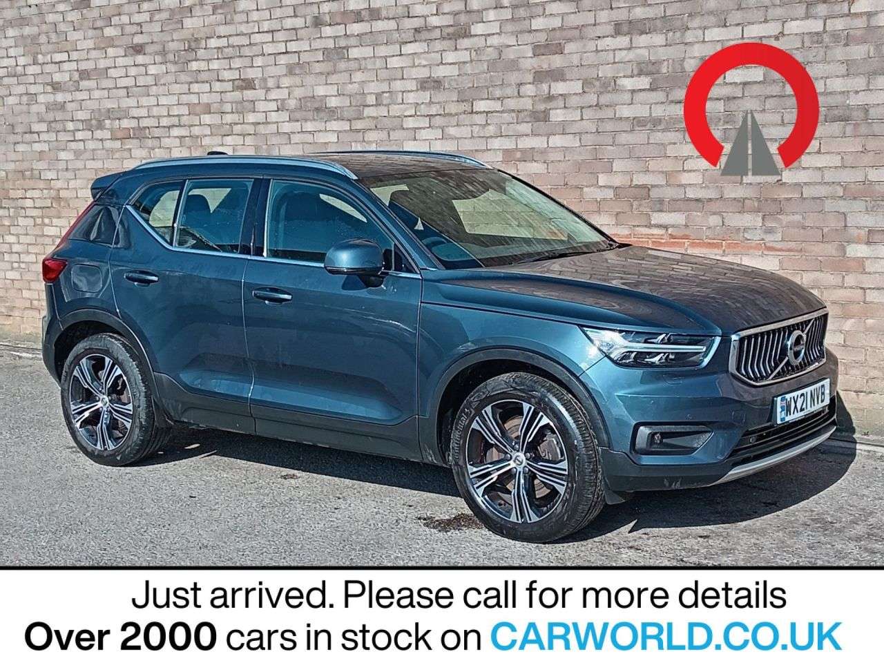 A 2021 VOLVO XC40 1.5h T4 Recharge 10.7kWh Inscription SUV 5dr Petrol Plug-in Hybrid Auto Eur A 2021 VOLVO XC40 1.5h T4 Recharge 10.7kWh Inscription SUV 5dr Petrol Plug-in Hybrid Auto Eur