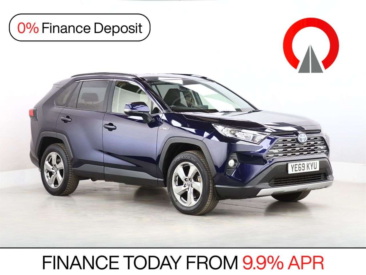 A 2019 TOYOTA RAV4 2.5 VVT-h Design SUV 5dr Petrol Hybrid CVT Euro 6 (s/s) (218 ps) A 2019 TOYOTA RAV4 2.5 VVT-h Design SUV 5dr Petrol Hybrid CVT Euro 6 (s/s) (218 ps)
