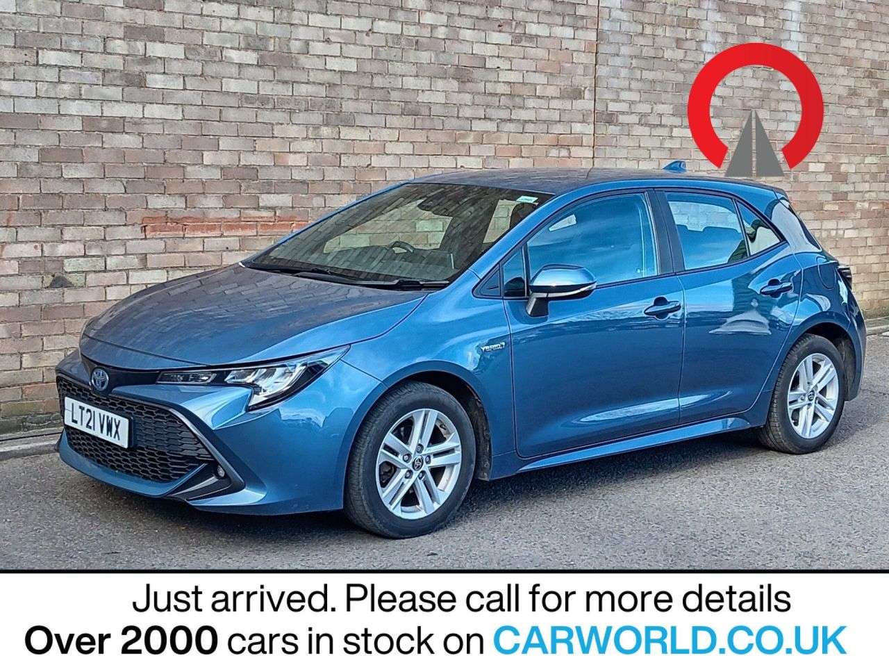 A 2021 TOYOTA COROLLA 1.8 VVT-h GPF Icon Hatchback 5dr Petrol Hybrid CVT Euro 6 (s/s) (122 ps) A 2021 TOYOTA COROLLA 1.8 VVT-h GPF Icon Hatchback 5dr Petrol Hybrid CVT Euro 6 (s/s) (122 ps)