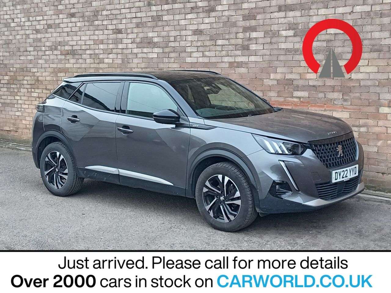 A 2022 PEUGEOT 2008 1.2 PureTech GT SUV 5dr Petrol EAT Euro 6 (s/s) (130 ps) A 2022 PEUGEOT 2008 1.2 PureTech GT SUV 5dr Petrol EAT Euro 6 (s/s) (130 ps)