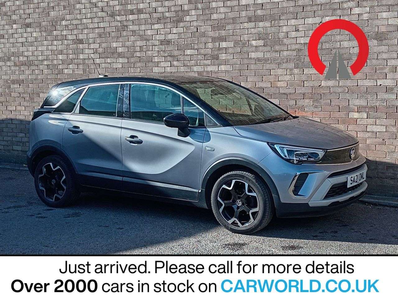 A 2021 VAUXHALL CROSSLAND 1.2 Elite Nav SUV 5dr Petrol Manual Euro 6 (s/s) (83 ps) A 2021 VAUXHALL CROSSLAND 1.2 Elite Nav SUV 5dr Petrol Manual Euro 6 (s/s) (83 ps)
