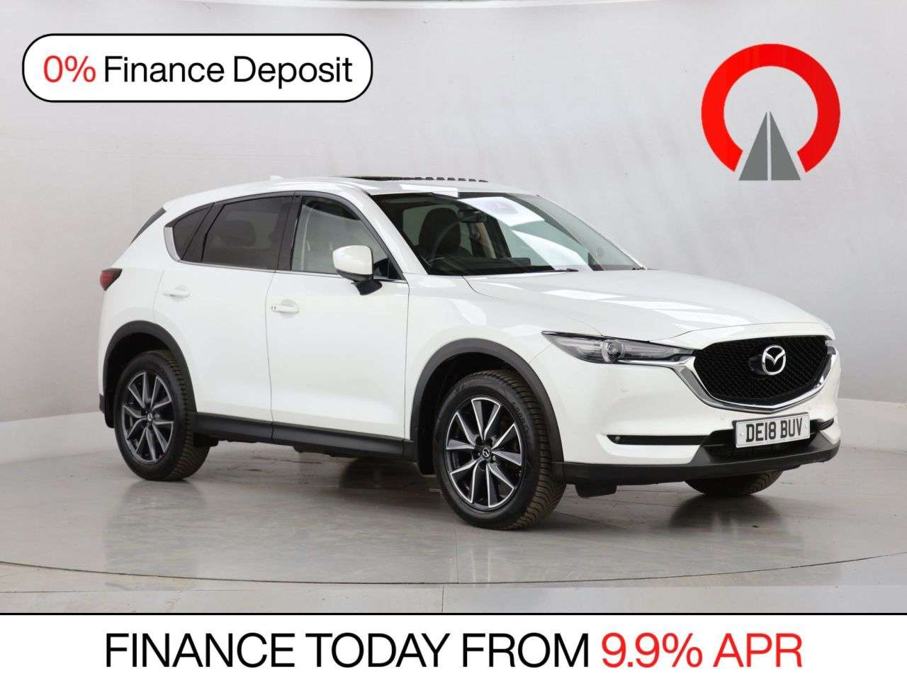 A 2018 MAZDA CX-5 2.2 SKYACTIV-D Sport Nav SUV 5dr Diesel Manual 4WD Euro 6 (s/s) (175 ps) A 2018 MAZDA CX-5 2.2 SKYACTIV-D Sport Nav SUV 5dr Diesel Manual 4WD Euro 6 (s/s) (175 ps)