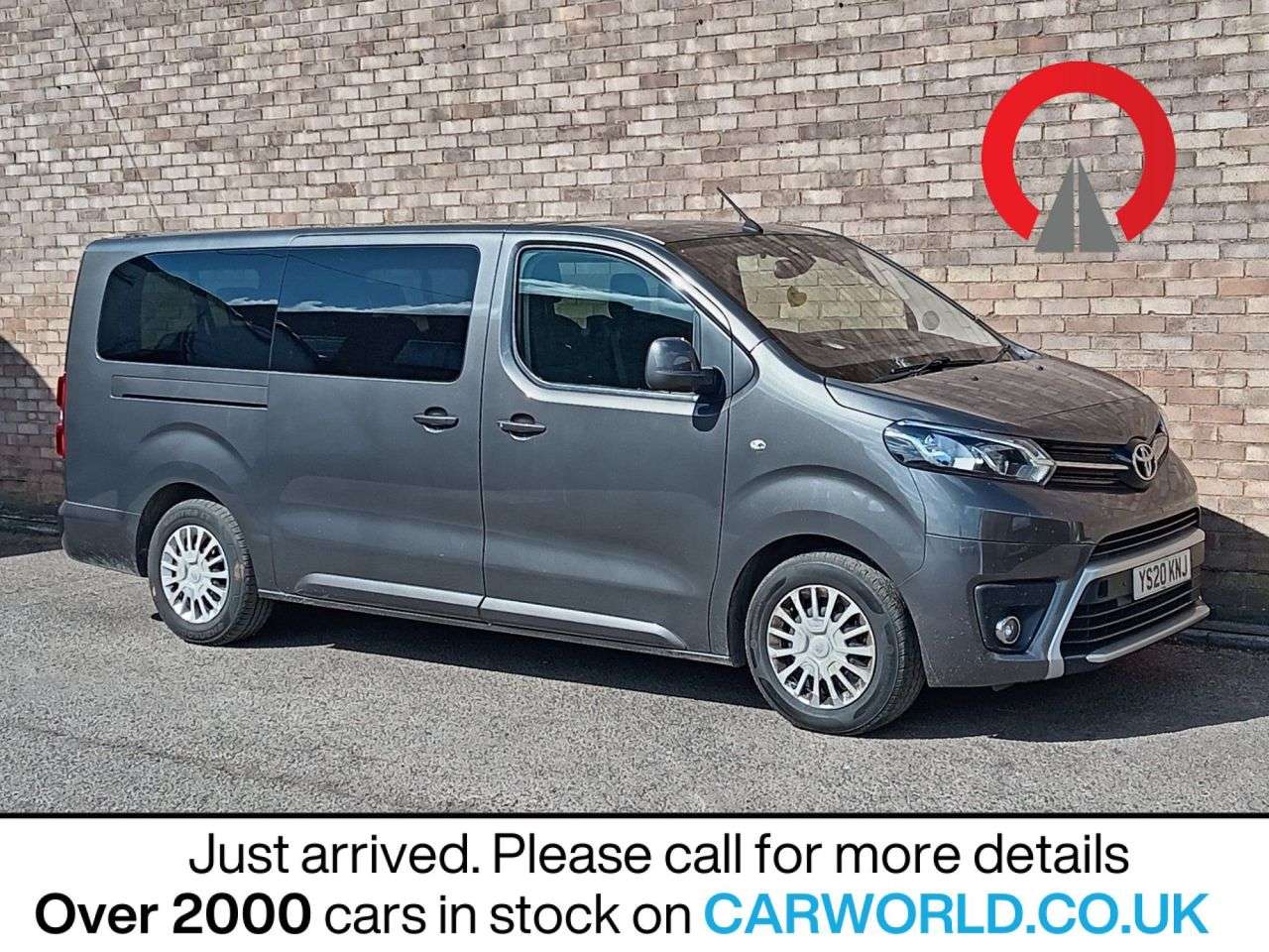 A 2020 TOYOTA PROACE VERSO 2.0D Shuttle Long MPV 5dr Diesel Manual LWB Euro 6 (s/s) (9 Seat) (150 ps) A 2020 TOYOTA PROACE VERSO 2.0D Shuttle Long MPV 5dr Diesel Manual LWB Euro 6 (s/s) (9 Seat) (150 ps)