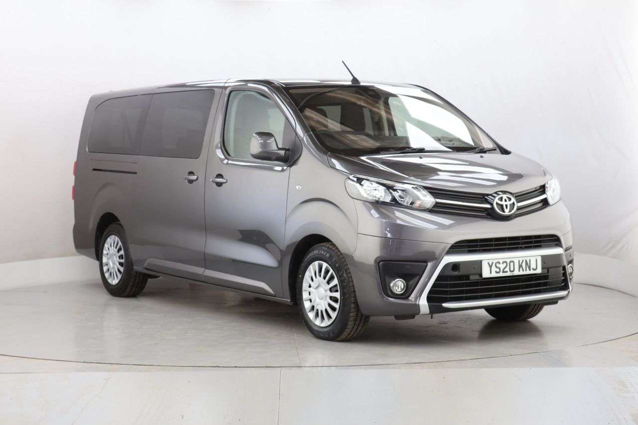 A 2020 TOYOTA PROACE VERSO 2.0D Shuttle Long MPV 5dr Diesel Manual LWB Euro 6 (s/s) (9 Seat) (150 ps) A 2020 TOYOTA PROACE VERSO 2.0D Shuttle Long MPV 5dr Diesel Manual LWB Euro 6 (s/s) (9 Seat) (150 ps)