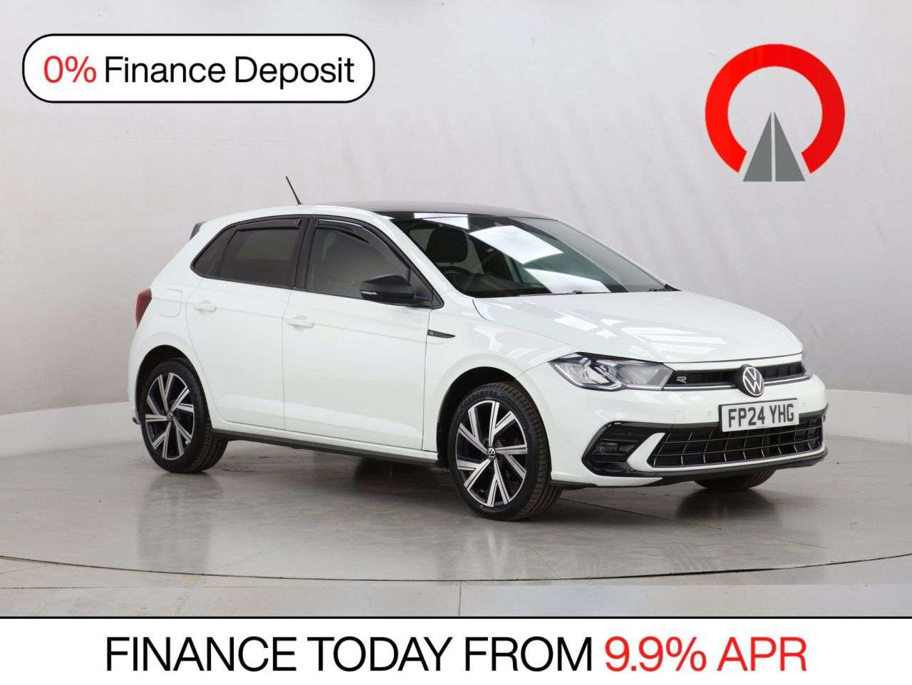 A 2024 VOLKSWAGEN POLO 1.0 TSI R-Line Hatchback 5dr Petrol DSG Euro 6 (s/s) (95 ps) A 2024 VOLKSWAGEN POLO 1.0 TSI R-Line Hatchback 5dr Petrol DSG Euro 6 (s/s) (95 ps)