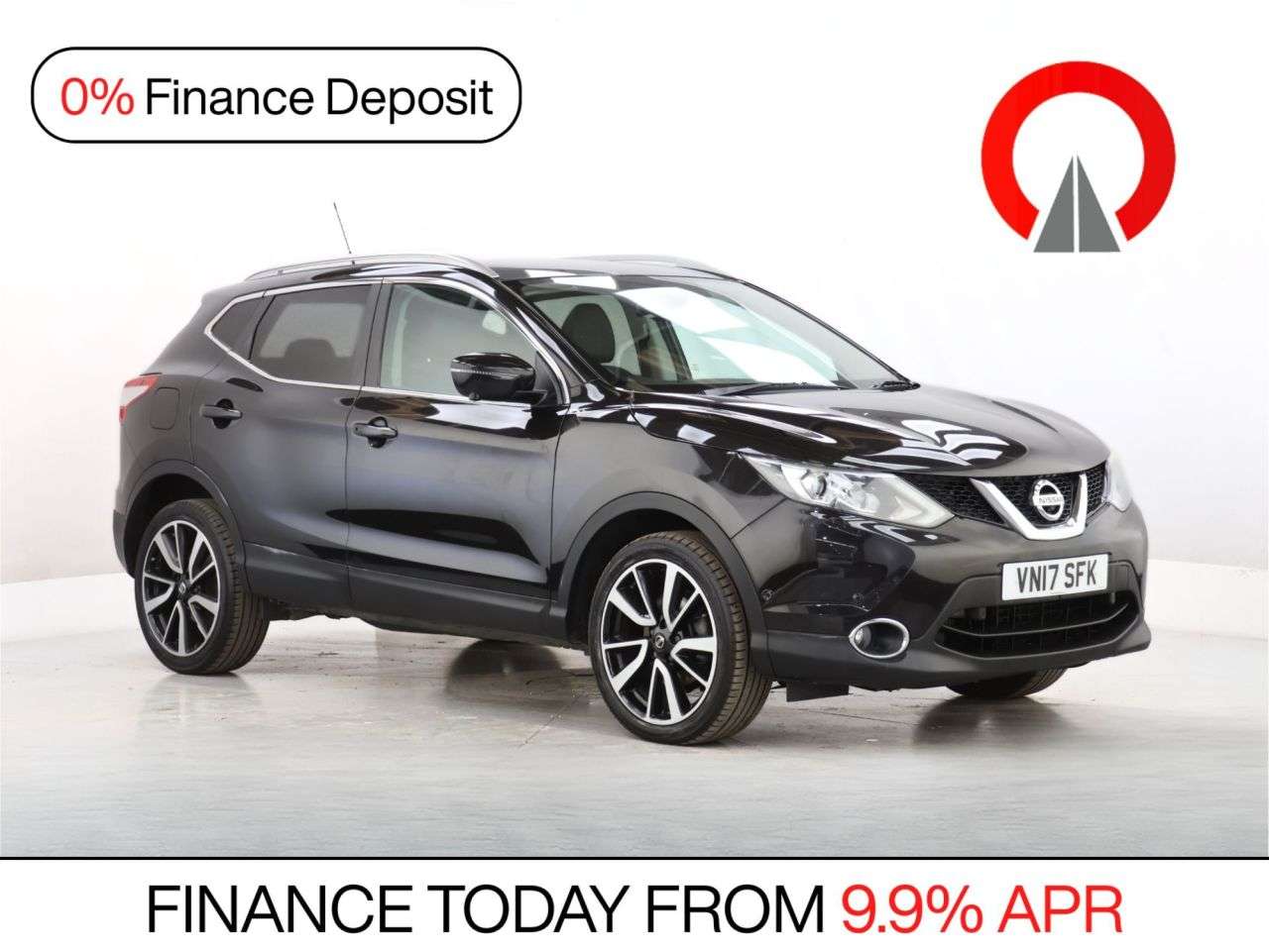A 2017 NISSAN QASHQAI 1.6 dCi Tekna SUV 5dr Diesel Manual 4WD Euro 6 (s/s) (130 ps) A 2017 NISSAN QASHQAI 1.6 dCi Tekna SUV 5dr Diesel Manual 4WD Euro 6 (s/s) (130 ps)