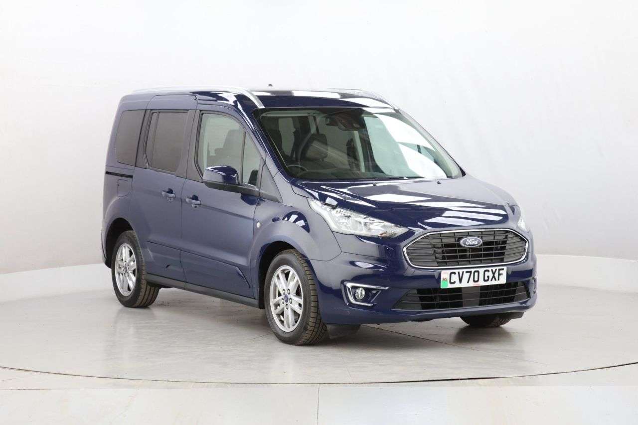 A 2020 FORD TOURNEO CONNECT 1.5 EcoBlue Titanium MPV 5dr Diesel Auto Euro 6 (s/s) (120 ps) A 2020 FORD TOURNEO CONNECT 1.5 EcoBlue Titanium MPV 5dr Diesel Auto Euro 6 (s/s) (120 ps)