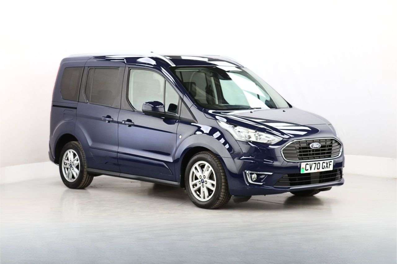 A 2020 FORD TOURNEO CONNECT 1.5 EcoBlue Titanium MPV 5dr Diesel Auto Euro 6 (s/s) (120 ps) A 2020 FORD TOURNEO CONNECT 1.5 EcoBlue Titanium MPV 5dr Diesel Auto Euro 6 (s/s) (120 ps)