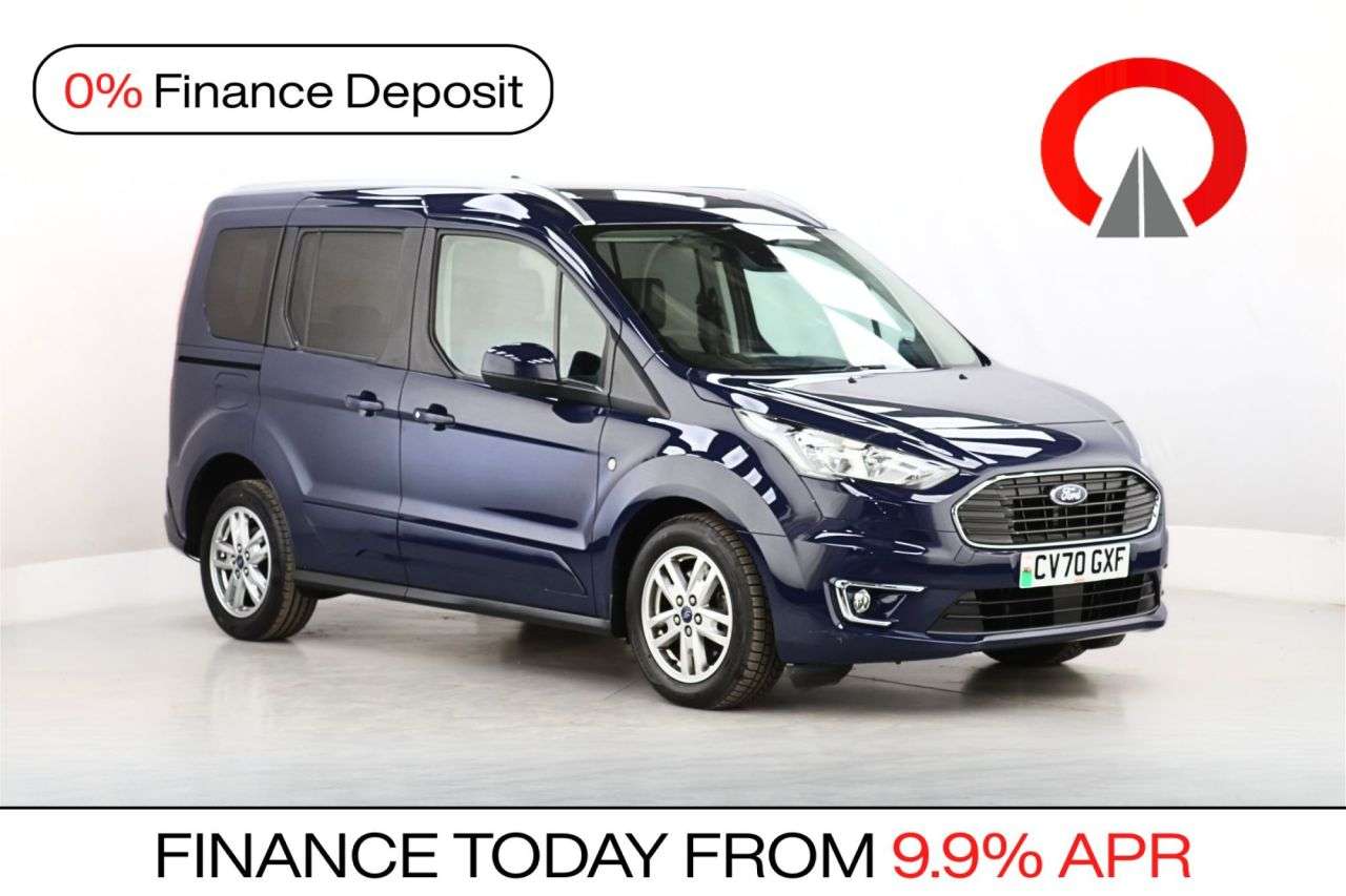 A 2020 FORD TOURNEO CONNECT 1.5 EcoBlue Titanium MPV 5dr Diesel Auto Euro 6 (s/s) (120 ps) A 2020 FORD TOURNEO CONNECT 1.5 EcoBlue Titanium MPV 5dr Diesel Auto Euro 6 (s/s) (120 ps)