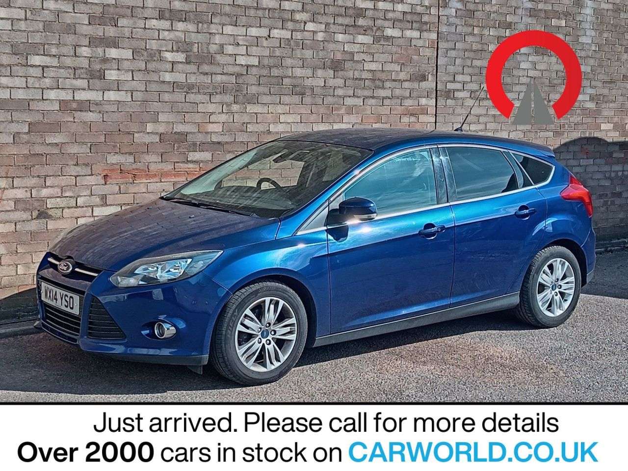 A 2014 FORD FOCUS 1.6 TDCi Titanium Navigator Hatchback 5dr Diesel Manual Euro 5 (s/s) (115 p A 2014 FORD FOCUS 1.6 TDCi Titanium Navigator Hatchback 5dr Diesel Manual Euro 5 (s/s) (115 p