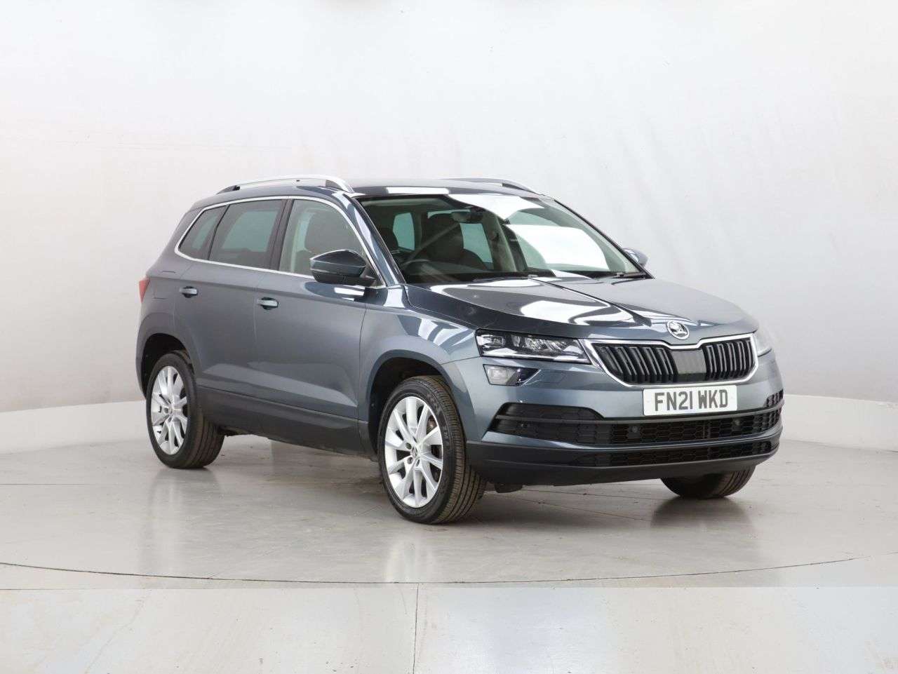 A 2021 SKODA KAROQ 1.5 TSI ACT SE L SUV 5dr Petrol DSG Euro 6 (s/s) (150 ps) A 2021 SKODA KAROQ 1.5 TSI ACT SE L SUV 5dr Petrol DSG Euro 6 (s/s) (150 ps)