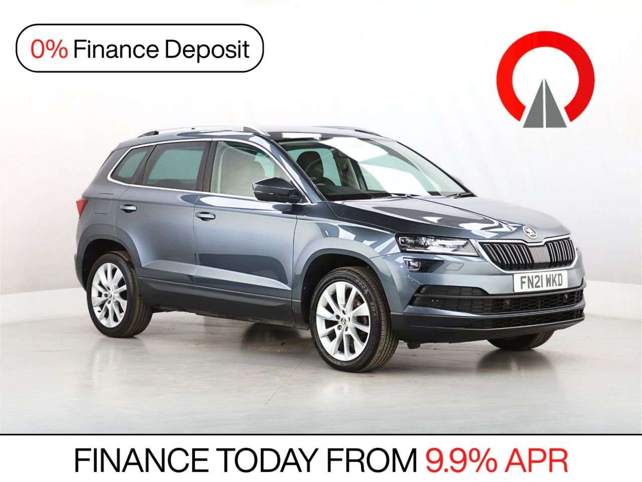 A 2021 SKODA KAROQ 1.5 TSI ACT SE L SUV 5dr Petrol DSG Euro 6 (s/s) (150 ps) A 2021 SKODA KAROQ 1.5 TSI ACT SE L SUV 5dr Petrol DSG Euro 6 (s/s) (150 ps)