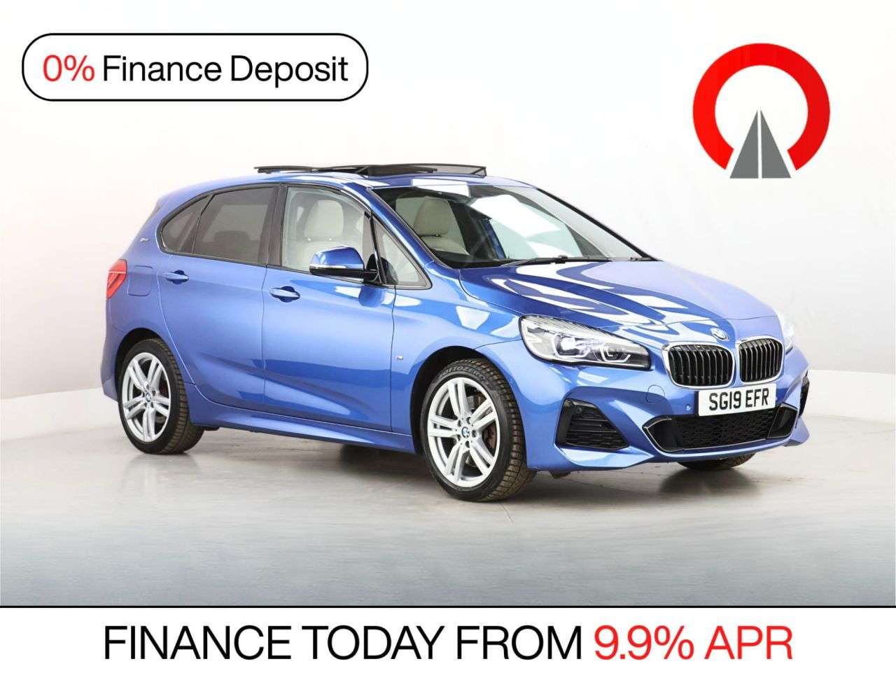 A 2019 BMW 2 SERIES ACTIVE TOURER 1.5 225xe 7.6kWh M Sport (Premium) MPV 5dr Petrol Plug-in Hybrid Auto 4WD E A 2019 BMW 2 SERIES ACTIVE TOURER 1.5 225xe 7.6kWh M Sport (Premium) MPV 5dr Petrol Plug-in Hybrid Auto 4WD E