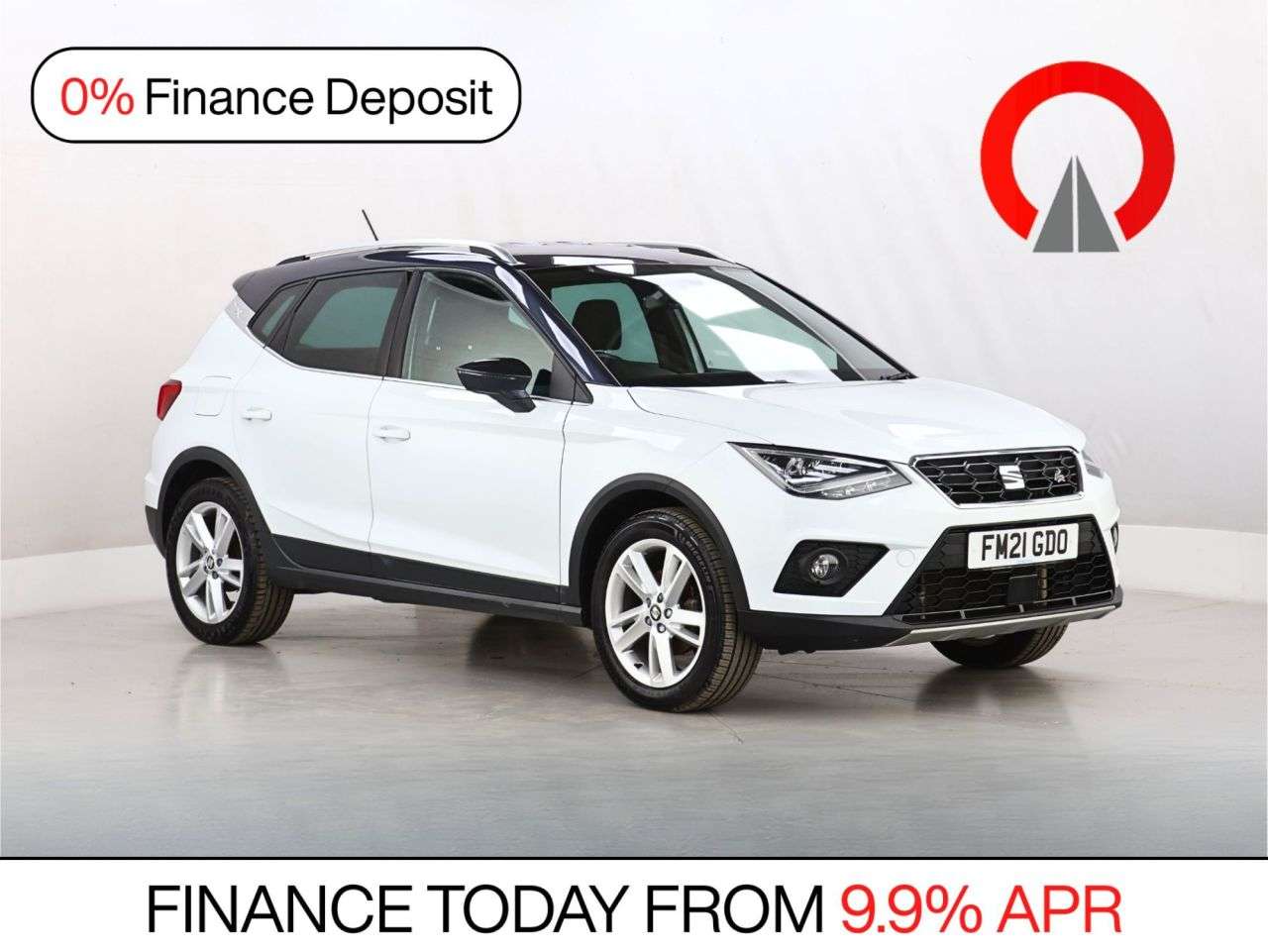 A 2021 SEAT ARONA 1.0 TSI FR SUV 5dr Petrol Manual Euro 6 (s/s) (110 ps) A 2021 SEAT ARONA 1.0 TSI FR SUV 5dr Petrol Manual Euro 6 (s/s) (110 ps)