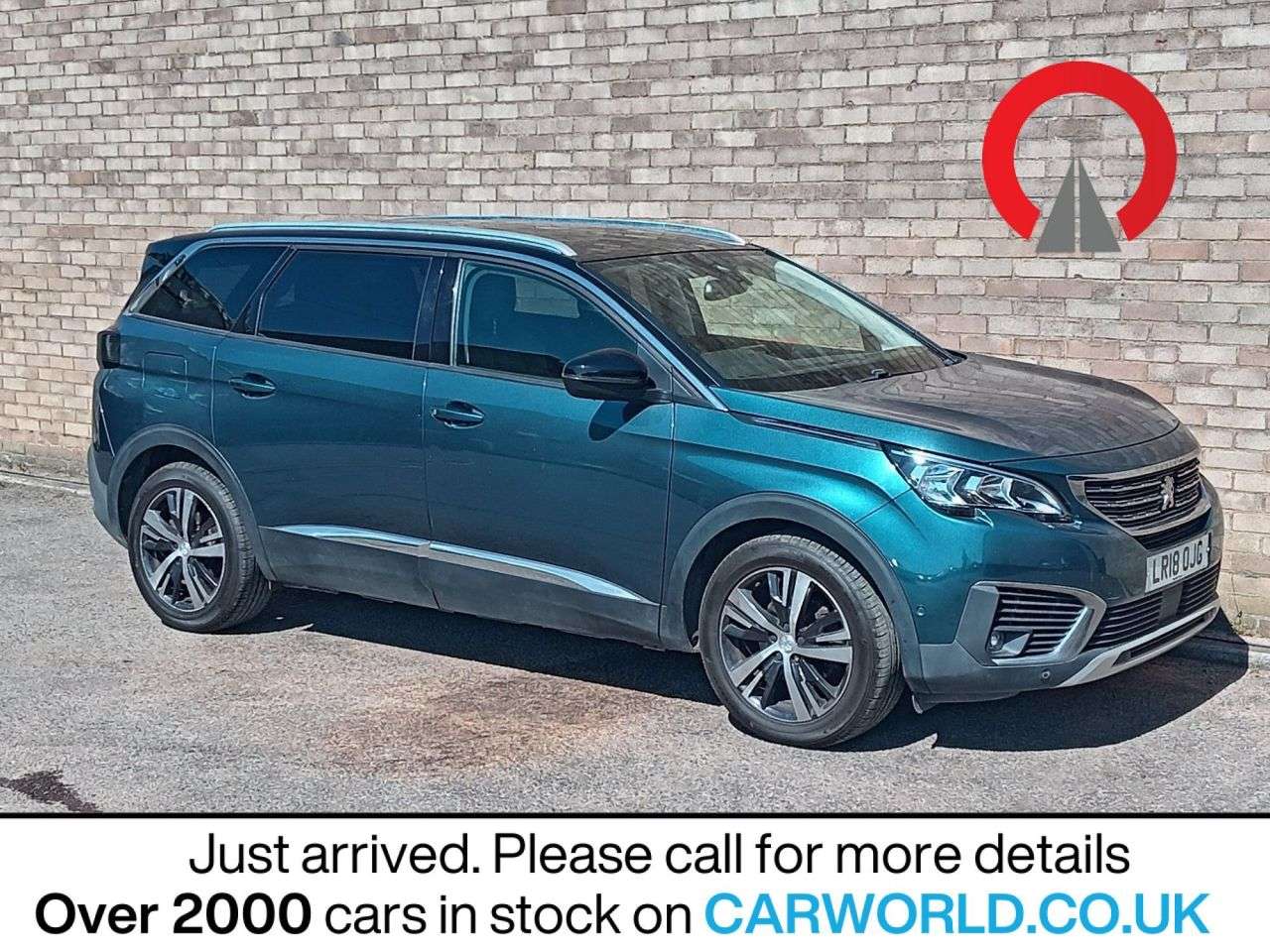 A 2018 PEUGEOT 5008 1.6 BlueHDi Allure SUV 5dr Diesel Manual Euro 6 (s/s) (120 ps) A 2018 PEUGEOT 5008 1.6 BlueHDi Allure SUV 5dr Diesel Manual Euro 6 (s/s) (120 ps)