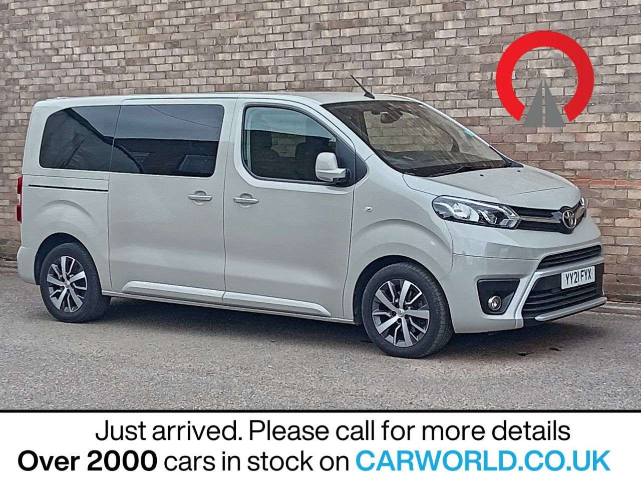 A 2021 TOYOTA PROACE VERSO 2.0D Family Medium MPV 5dr Diesel Auto MWB Euro 6 (s/s) (8 Seat) (180 ps) A 2021 TOYOTA PROACE VERSO 2.0D Family Medium MPV 5dr Diesel Auto MWB Euro 6 (s/s) (8 Seat) (180 ps)