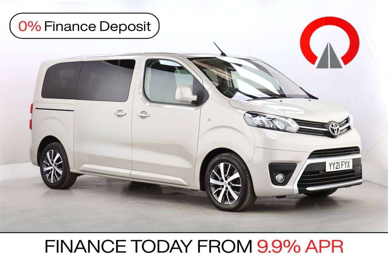 A 2021 TOYOTA PROACE VERSO 2.0D Family Medium MPV 5dr Diesel Auto MWB Euro 6 (s/s) (8 Seat) (180 ps) A 2021 TOYOTA PROACE VERSO 2.0D Family Medium MPV 5dr Diesel Auto MWB Euro 6 (s/s) (8 Seat) (180 ps)