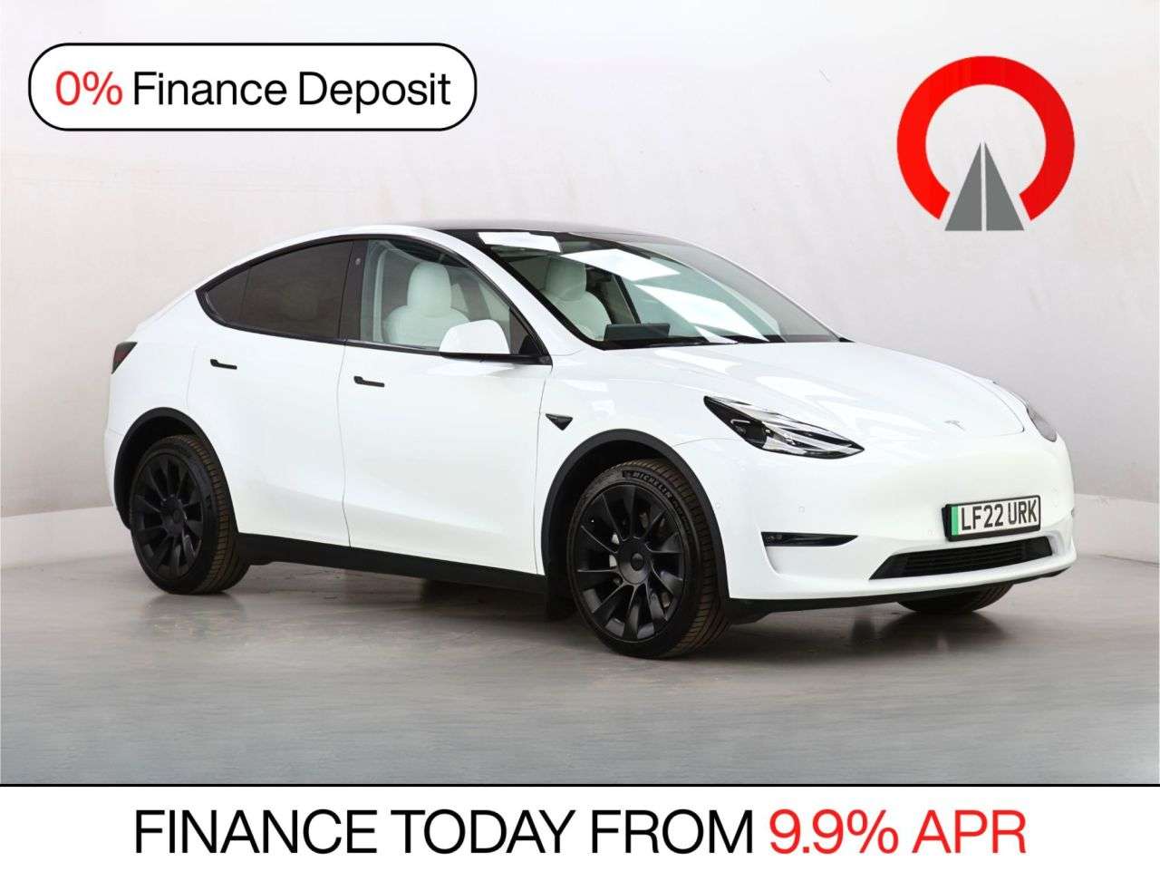 A 2022 TESLA MODEL Y (Dual Motor) Long Range SUV 5dr Electric Auto 4WDE (384 bhp) A 2022 TESLA MODEL Y (Dual Motor) Long Range SUV 5dr Electric Auto 4WDE (384 bhp)
