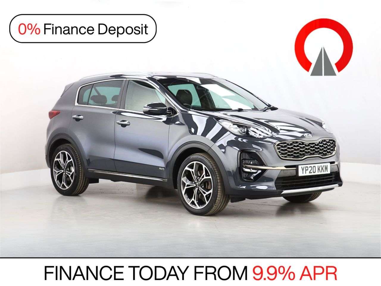 A 2020 KIA SPORTAGE 1.6 T-GDi GT-Line SUV 5dr Petrol DCT AWD Euro 6 (s/s) (174 bhp) A 2020 KIA SPORTAGE 1.6 T-GDi GT-Line SUV 5dr Petrol DCT AWD Euro 6 (s/s) (174 bhp)