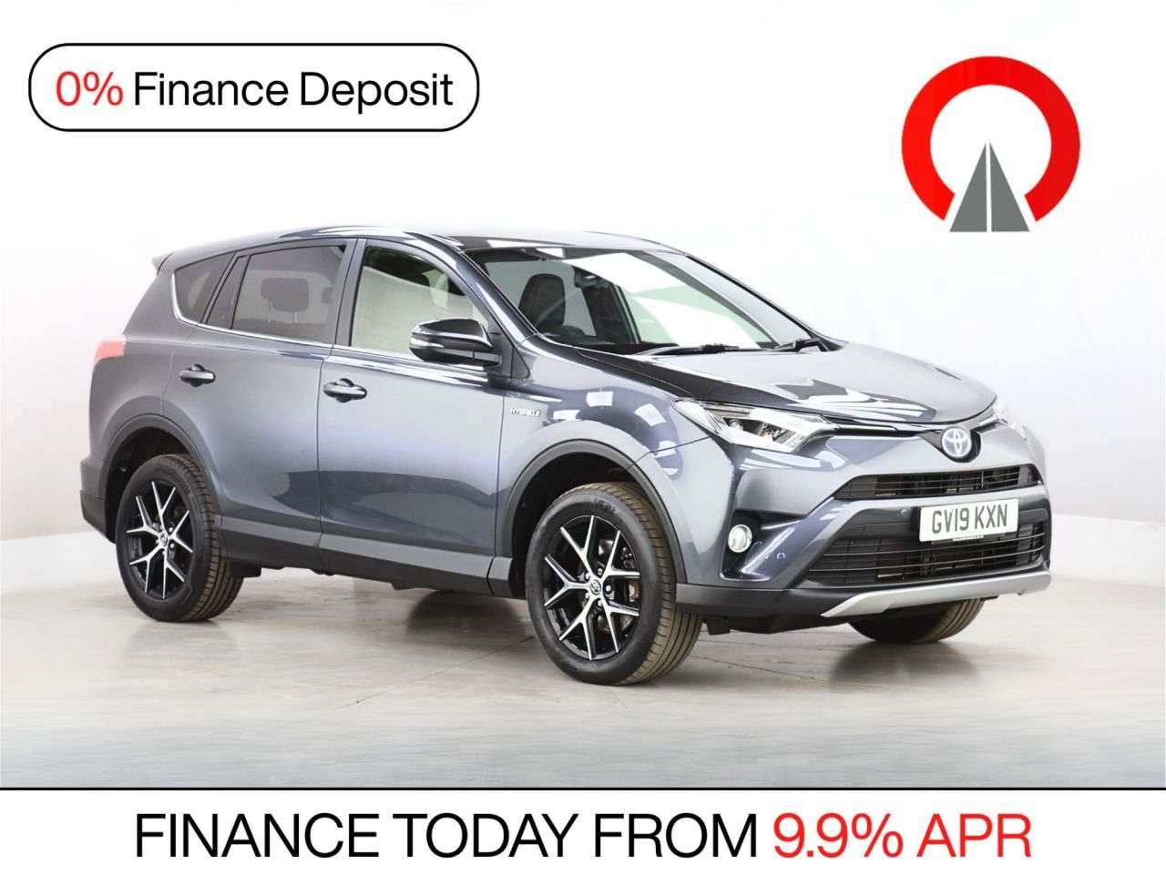 A 2019 TOYOTA RAV4 2.5 VVT-h Design SUV 5dr Petrol Hybrid CVT 4WD Euro 6 (s/s) (197 ps) A 2019 TOYOTA RAV4 2.5 VVT-h Design SUV 5dr Petrol Hybrid CVT 4WD Euro 6 (s/s) (197 ps)