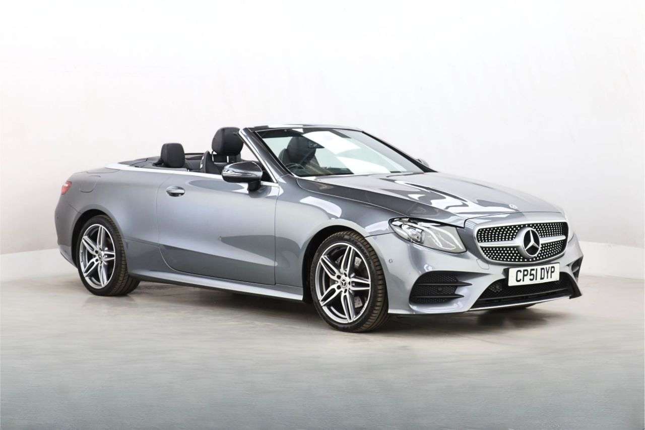 A 2019 MERCEDES-BENZ E CLASS 2.0 E220d AMG Line Cabriolet 2dr Diesel G-Tronic+ Euro 6 (s/s) (194 ps) A 2019 MERCEDES-BENZ E CLASS 2.0 E220d AMG Line Cabriolet 2dr Diesel G-Tronic+ Euro 6 (s/s) (194 ps)