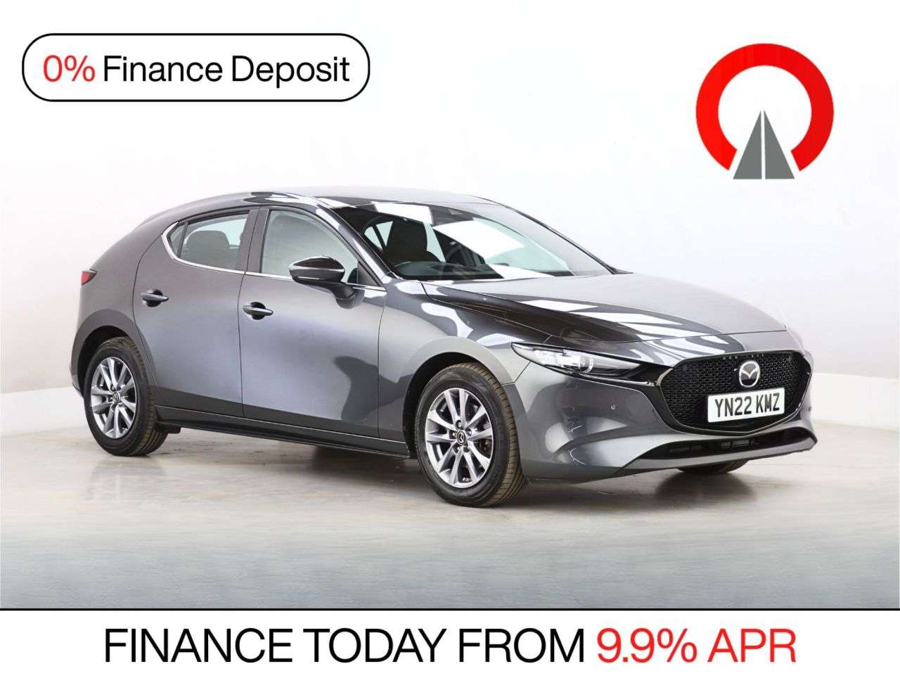 A 2022 MAZDA MAZDA3 2.0 e-SKYACTIV-G MHEV SE-L Lux Hatchback 5dr Petrol Auto Euro 6 (s/s) (122 A 2022 MAZDA MAZDA3 2.0 e-SKYACTIV-G MHEV SE-L Lux Hatchback 5dr Petrol Auto Euro 6 (s/s) (122