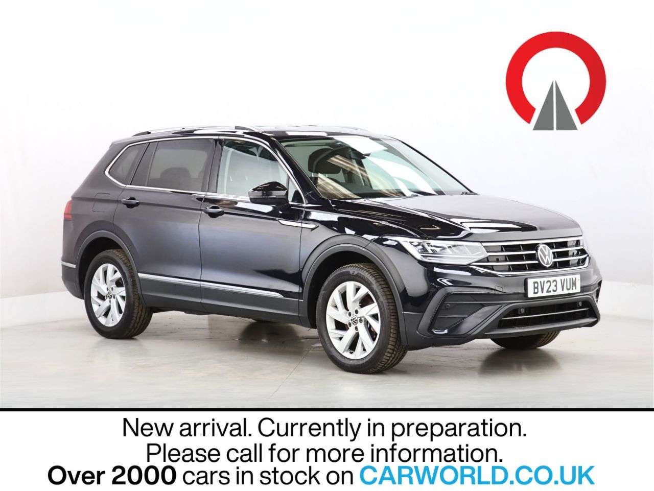 A 2023 VOLKSWAGEN TIGUAN ALLSPACE 1.5 TSI Life SUV 5dr Petrol Manual Euro 6 (s/s) (150 ps) A 2023 VOLKSWAGEN TIGUAN ALLSPACE 1.5 TSI Life SUV 5dr Petrol Manual Euro 6 (s/s) (150 ps)
