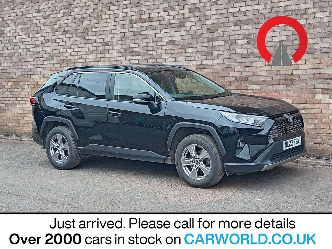 A 2022 TOYOTA RAV4 2.5 VVT-h GPF Icon SUV 5dr Petrol Hybrid CVT Euro 6 (s/s) (218 ps) A 2022 TOYOTA RAV4 2.5 VVT-h GPF Icon SUV 5dr Petrol Hybrid CVT Euro 6 (s/s) (218 ps)