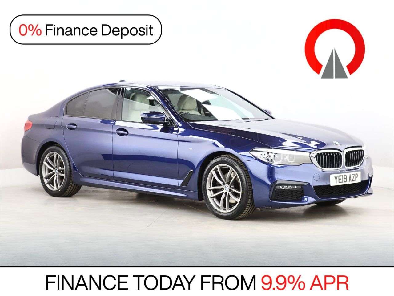 A 2019 BMW 5 SERIES 2.0 520i GPF M Sport Saloon 4dr Petrol Auto Euro 6 (s/s) (184 ps) A 2019 BMW 5 SERIES 2.0 520i GPF M Sport Saloon 4dr Petrol Auto Euro 6 (s/s) (184 ps)