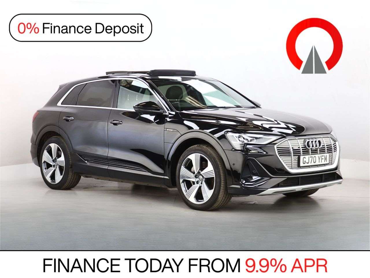 A 2020 AUDI E-TRON 50 S line SUV 5dr Electric Auto quattro 71.2kWh (313 ps) A 2020 AUDI E-TRON 50 S line SUV 5dr Electric Auto quattro 71.2kWh (313 ps)