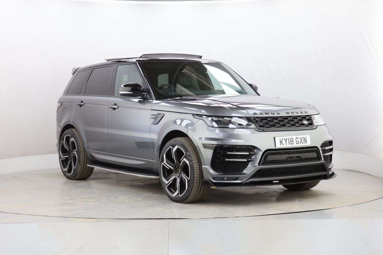 A 2018 LAND ROVER RANGE ROVER SPORT 3.0 SD V6 Autobiography Dynamic SUV 5dr Diesel Auto 4WD Euro 6 (s/s) (306 p A 2018 LAND ROVER RANGE ROVER SPORT 3.0 SD V6 Autobiography Dynamic SUV 5dr Diesel Auto 4WD Euro 6 (s/s) (306 p