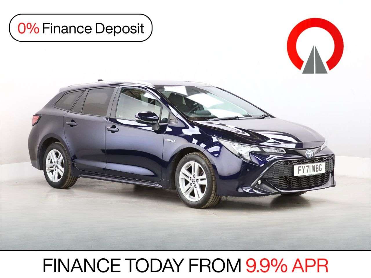 A 2021 TOYOTA COROLLA 1.8 VVT-h GPF Icon Tech Touring Sports 5dr Petrol Hybrid CVT Euro 6 (s/s) ( A 2021 TOYOTA COROLLA 1.8 VVT-h GPF Icon Tech Touring Sports 5dr Petrol Hybrid CVT Euro 6 (s/s) (