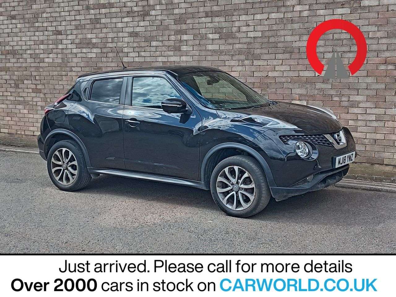 A 2018 NISSAN JUKE 1.6 Tekna SUV 5dr Petrol XTRON Euro 6 (117 ps) A 2018 NISSAN JUKE 1.6 Tekna SUV 5dr Petrol XTRON Euro 6 (117 ps)