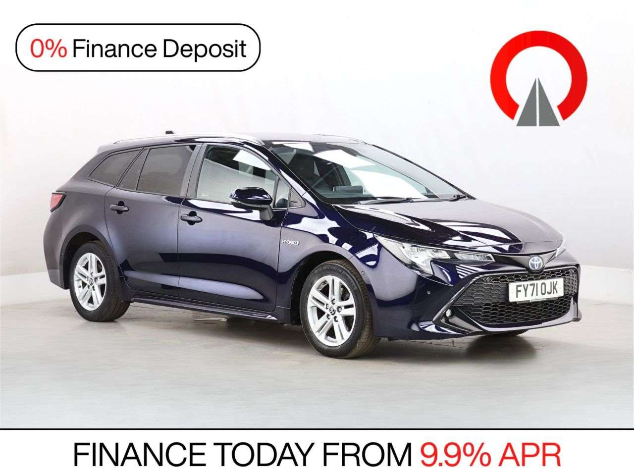 A 2021 TOYOTA COROLLA 1.8 VVT-h GPF Icon Tech Touring Sports 5dr Petrol Hybrid CVT Euro 6 (s/s) ( A 2021 TOYOTA COROLLA 1.8 VVT-h GPF Icon Tech Touring Sports 5dr Petrol Hybrid CVT Euro 6 (s/s) (