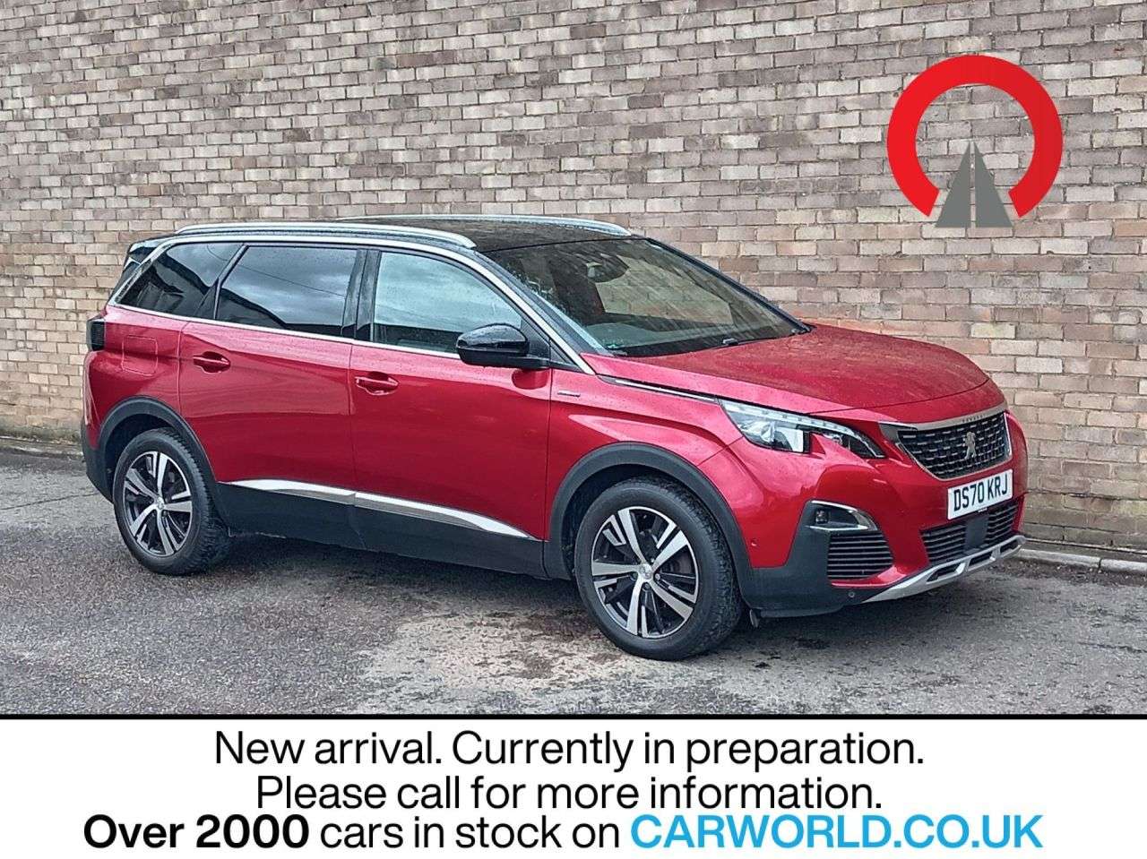 A 2020 PEUGEOT 5008 1.2 PureTech GT Line SUV 5dr Petrol EAT Euro 6 (s/s) (130 ps) A 2020 PEUGEOT 5008 1.2 PureTech GT Line SUV 5dr Petrol EAT Euro 6 (s/s) (130 ps)