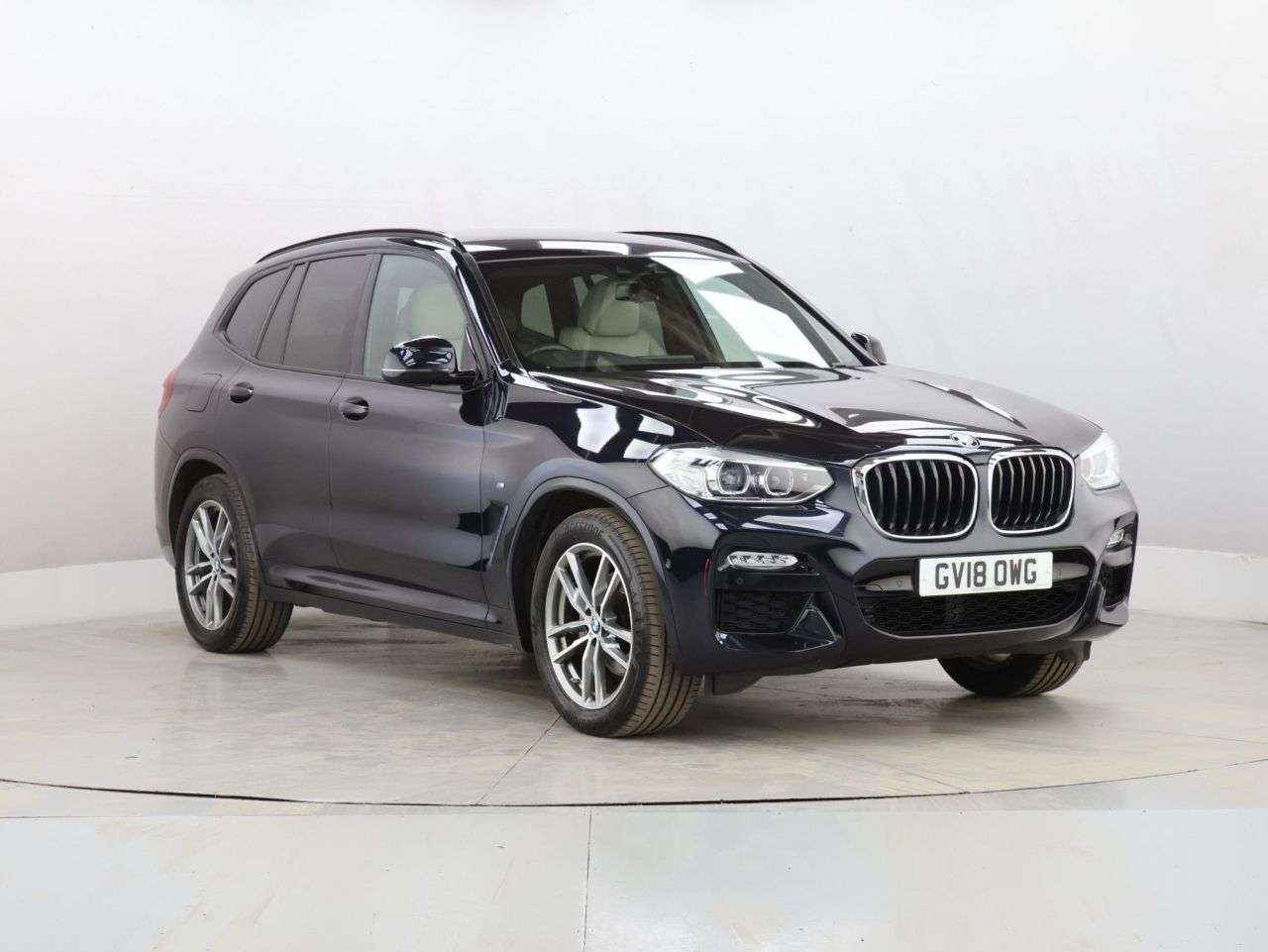 A 2018 BMW X3 2.0 20i M Sport SUV 5dr Petrol Auto xDrive Euro 6 (s/s) (184 ps) A 2018 BMW X3 2.0 20i M Sport SUV 5dr Petrol Auto xDrive Euro 6 (s/s) (184 ps)