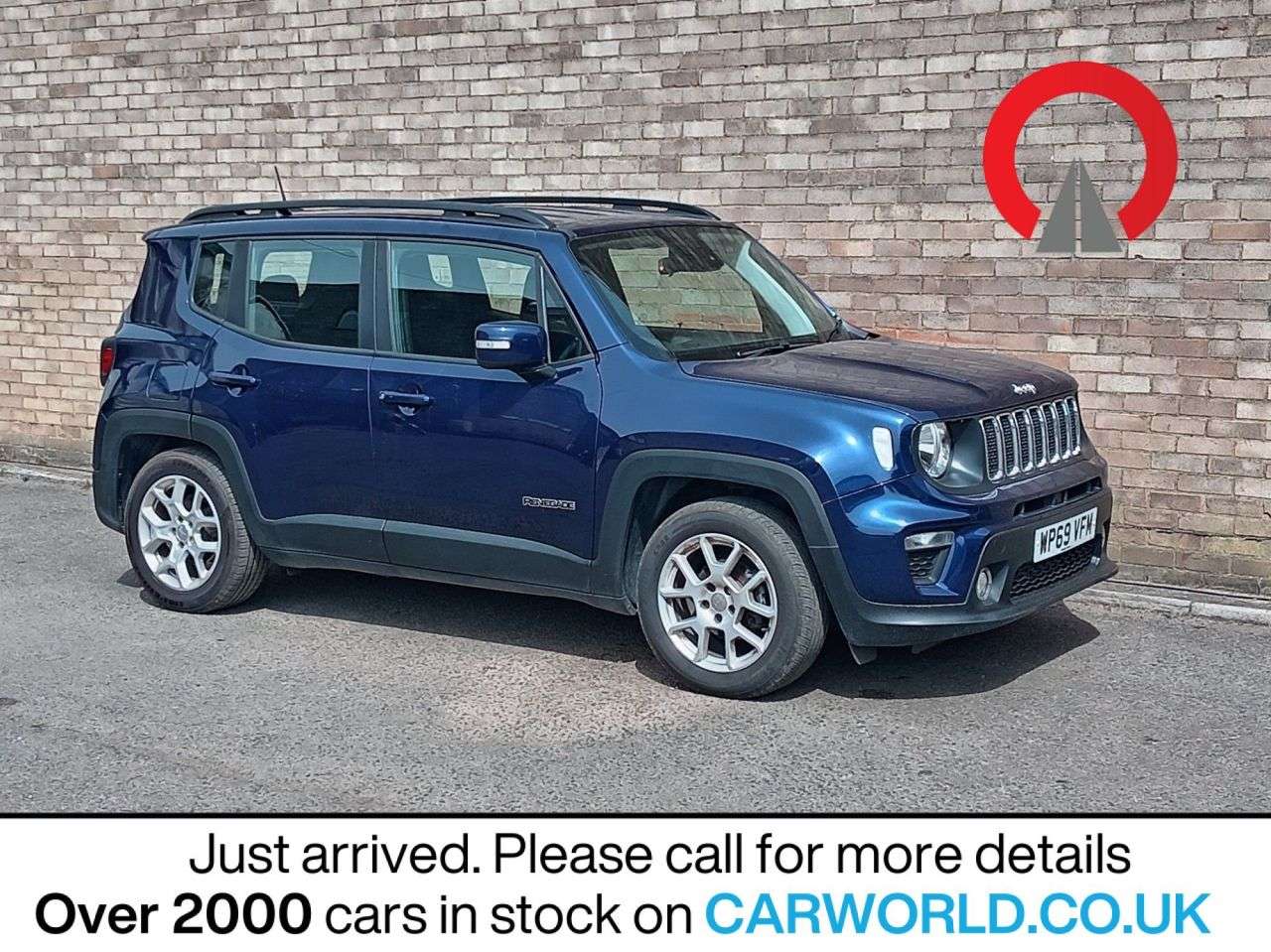 A 2019 JEEP RENEGADE 1.6 MultiJetII Longitude SUV 5dr Diesel Manual Euro 6 (s/s) (120 ps) A 2019 JEEP RENEGADE 1.6 MultiJetII Longitude SUV 5dr Diesel Manual Euro 6 (s/s) (120 ps)