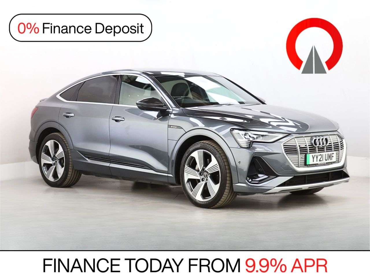 A 2021 AUDI E-TRON 50 S line Sportback 5dr Electric Auto quattro 71.2kWh (313 ps) A 2021 AUDI E-TRON 50 S line Sportback 5dr Electric Auto quattro 71.2kWh (313 ps)
