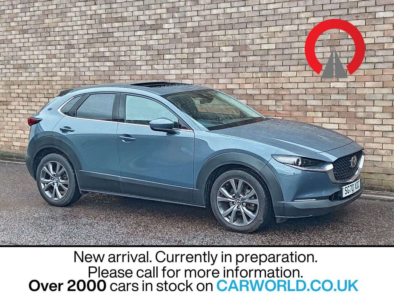 A 2020 MAZDA CX-30 2.0 SKYACTIV-X MHEV Sport Lux SUV 5dr Petrol Manual Euro 6 (s/s) (180 ps) A 2020 MAZDA CX-30 2.0 SKYACTIV-X MHEV Sport Lux SUV 5dr Petrol Manual Euro 6 (s/s) (180 ps)