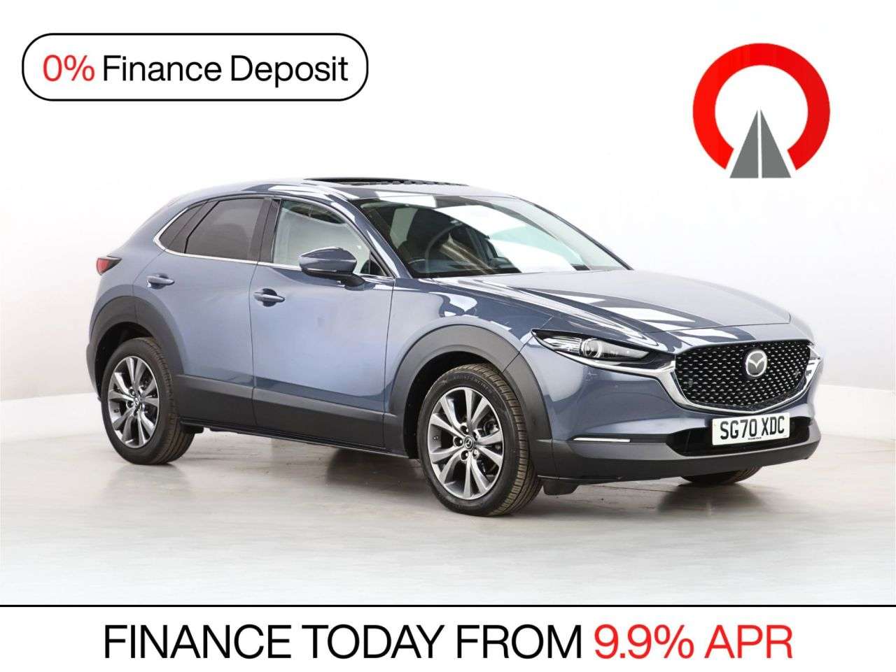 A 2020 MAZDA CX-30 2.0 SKYACTIV-X MHEV Sport Lux SUV 5dr Petrol Manual Euro 6 (s/s) (180 ps) A 2020 MAZDA CX-30 2.0 SKYACTIV-X MHEV Sport Lux SUV 5dr Petrol Manual Euro 6 (s/s) (180 ps)