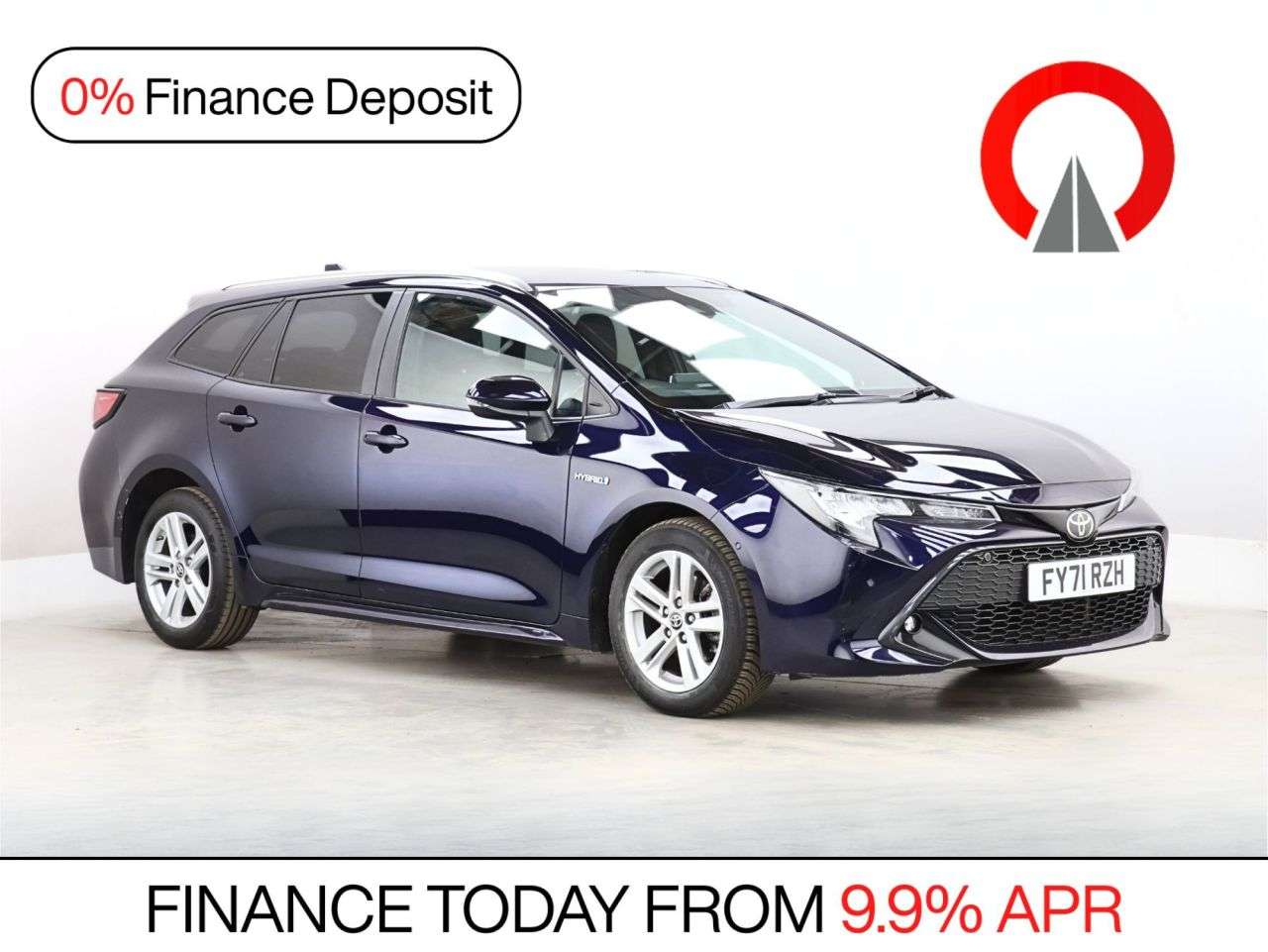 A 2021 TOYOTA COROLLA 1.8 VVT-h GPF Icon Tech Touring Sports 5dr Petrol Hybrid CVT Euro 6 (s/s) ( A 2021 TOYOTA COROLLA 1.8 VVT-h GPF Icon Tech Touring Sports 5dr Petrol Hybrid CVT Euro 6 (s/s) (