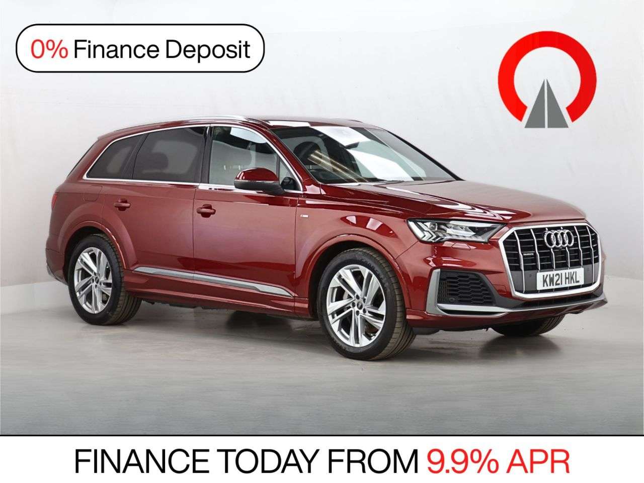 A 2021 AUDI Q7 3.0 TFSI V6 55 S line SUV 5dr Petrol Tiptronic quattro Euro 6 (s/s) (340 ps A 2021 AUDI Q7 3.0 TFSI V6 55 S line SUV 5dr Petrol Tiptronic quattro Euro 6 (s/s) (340 ps