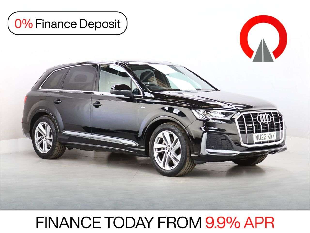 A 2022 AUDI Q7 3.0 TDI V6 45 S line SUV 5dr Diesel Tiptronic quattro Euro 6 (s/s) (231 ps) A 2022 AUDI Q7 3.0 TDI V6 45 S line SUV 5dr Diesel Tiptronic quattro Euro 6 (s/s) (231 ps)