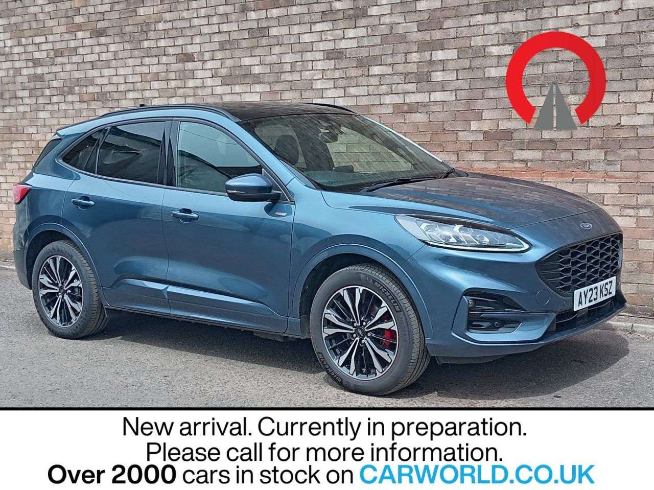 A 2023 FORD KUGA 2.5 EcoBoost Duratec 14.4kWh ST-Line X SUV 5dr Petrol Plug-in Hybrid CVT Eu A 2023 FORD KUGA 2.5 EcoBoost Duratec 14.4kWh ST-Line X SUV 5dr Petrol Plug-in Hybrid CVT Eu